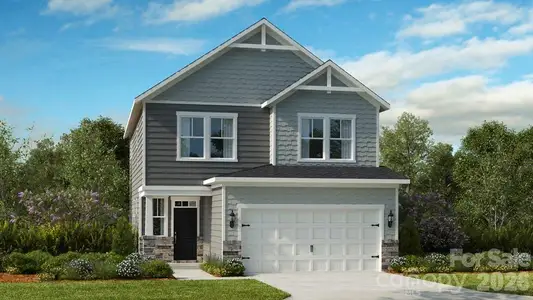 New construction Single-Family house 17126 Walker Wylie Dr, Charlotte, NC 28278 plan Manteo Premier - image