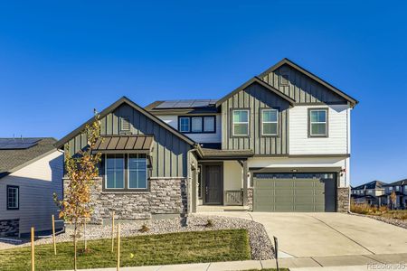 New construction Single-Family house 1361 Morning Side Dr, Erie, CO 80516 Aspen- photo 0