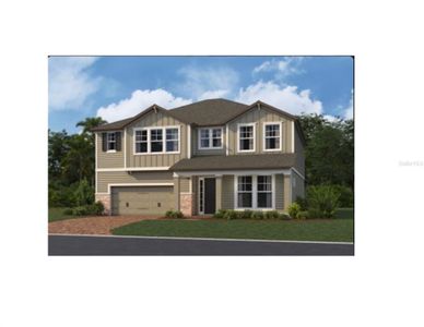 New construction Single-Family house 2468 Francisco Art Court, Oviedo, FL 32765 Glenwood- photo 0