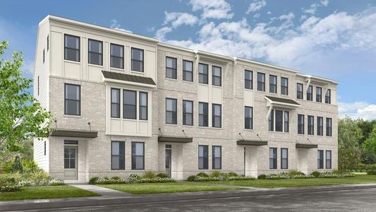 New construction Townhouse house 623 Oak Bluff Dr, Cumming, GA 30040 - image