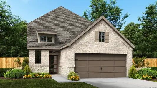 New construction Single-Family house 2429 Barkey Spgs, San Antonio, TX 78245 plan 2330W - image