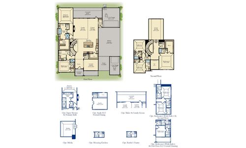 New construction Single-Family house 1510 Beverly Dr, Prosper, TX 75078 plan Jason 7201 - image