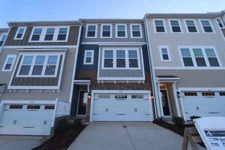 New construction Townhouse house 2733 Hunter Woods Dr, Apex, NC 27502 Kensington - Front Entry Townhomes- photo 76 76