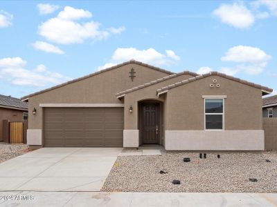 New construction Single-Family house 37215 W Patterson St, Maricopa, AZ 85138 Sawyer- photo 0 0