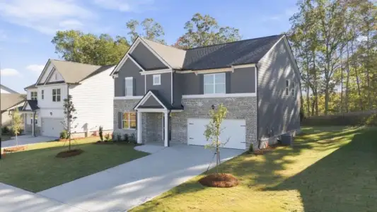 New construction Single-Family house 46 Hampshire Ct, Cartersville, GA 30120 plan Halton - image