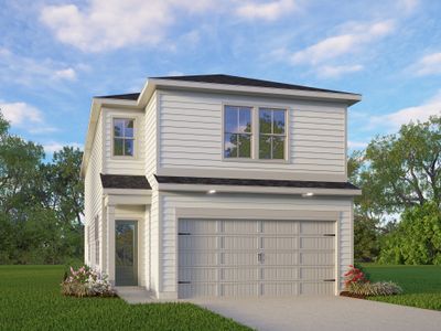 New construction Single-Family house 4008 Buffalo Moon Dr, Houston, TX 77045 plan The Florence A - image