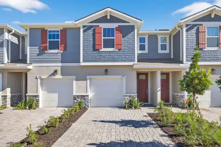New construction Townhouse house 9156 Aurelia Ave, Parrish, FL 34219 plan Lakewood - image