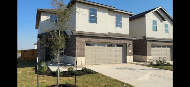 New construction Townhouse house 14821 Perlino Way, Unit A, Manor, TX 78653 The Sycamore- photo 0 0