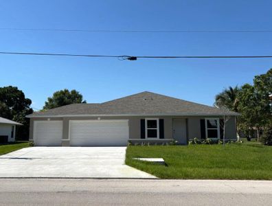 New construction Single-Family house 2232 Se Maslan Ave, Port St. Lucie, FL 34953 plan Sylvester - image