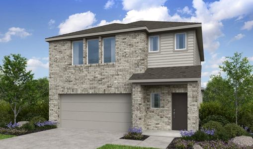 New construction Single-Family house 6017 Alfred Acres Dr, Del Valle, TX 78617 plan Merlin - image