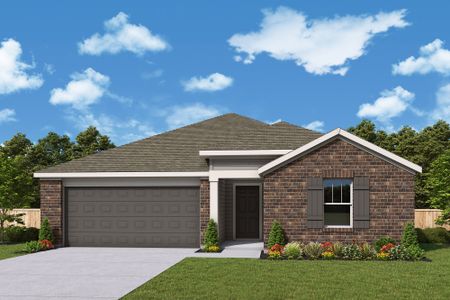 New construction Single-Family house 6531 Palo Pinto Ln, Manvel, TX 77578 plan Ballad - image