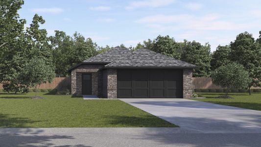 New construction Single-Family house 1931 Castle Creek Trl, Blue Ridge, TX 75424 plan Barton - image