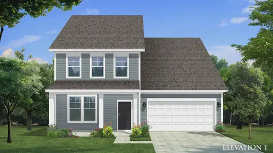 New construction Single-Family house 1248 Aft Ln, York, SC 29745 plan Jordan - image