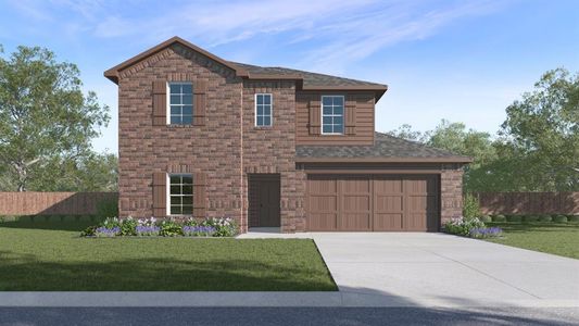 New construction Single-Family house 3900 Thistle Dr, Sanger, TX 76266 plan Naples - image