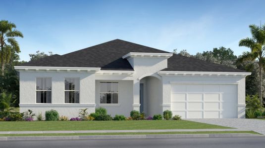 New construction Single-Family house 1484 Se Boscage Cir, Port St. Lucie, FL 34984 plan Riviera - image