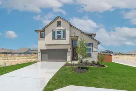 New construction Single-Family house 9302 Pioneer Jct, San Antonio, TX 78254 plan Lincoln - image