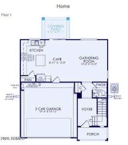 New construction Single-Family house 16556 W Whispering Wind Dr, Surprise, AZ 85387 plan Silverton - image
