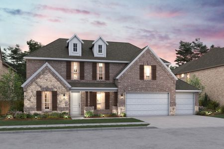 New construction Single-Family house 1337 Benjamin Trail, Van Alstyne, TX 75495 Malmo- photo 0