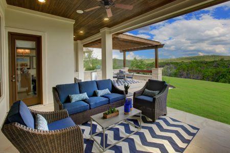 The Colinas II Outdoor Living Area