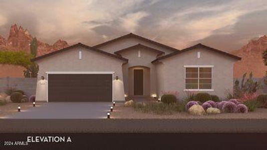 New construction Single-Family house 18763 N Avelino Drive, Maricopa, AZ 85138 Prescott- photo 0