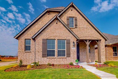 New construction Single-Family house 1144 South Hill Drive, Crowley, TX 76036 Marigold - Cottage Series- photo 0