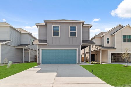 New construction Single-Family house 10026 Boulder Opal, San Antonio, TX 78232 The Emerald- photo 0