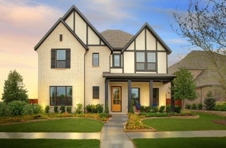 New construction Single-Family house 2012 Grey Birch Pl, Aledo, TX 76008 plan Violet - image