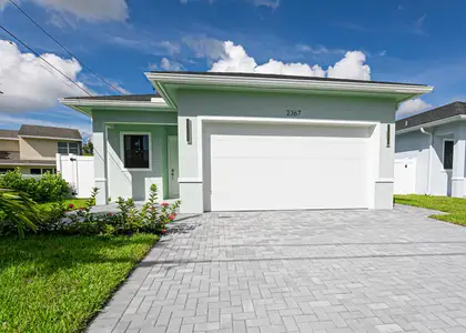 New construction Single-Family house 2367 E Faith Ave, West Palm Beach, FL 33417 - image