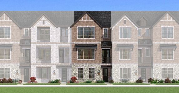 New construction Townhouse house 4269 Willow Pond Dr, Frisco, TX 75034 plan Kingland - image