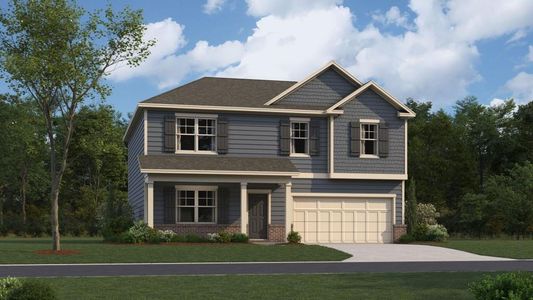 New construction Single-Family house 1420 Hunter Trail, Acworth, GA 30102 Portland- photo 0