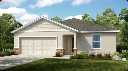 New construction Single-Family house 7425 Fieldstone Dr, Groveland, FL 34736 plan Hawk - image