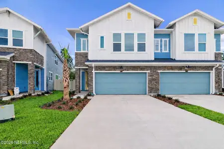 New construction Townhouse house 10163 Element Rd, Jacksonville, FL 32256 plan The Trunnion - image