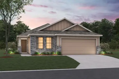 New construction Single-Family house 6271 Desert Aloe, San Antonio, TX 78252 plan Cameron - image