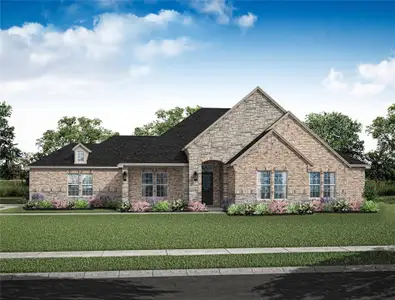 New construction Single-Family house 11564 Chapel Bend Dr, Montgomery, TX 77356 plan 3778 - image