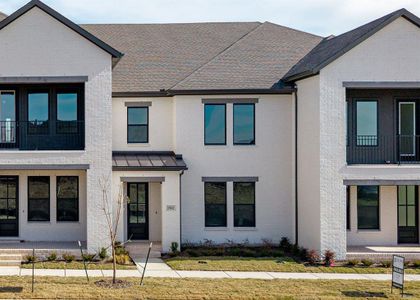 New construction Townhouse house 15812 Millwood Trl, Frisco, TX 75034 plan Austin - image