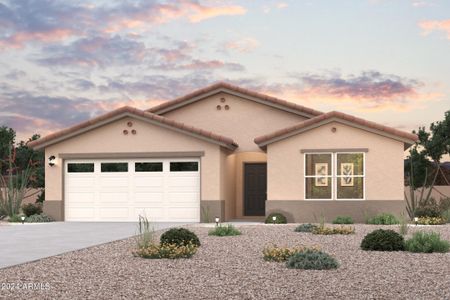 New construction Single-Family house 1361 W Pelayo Street, Coolidge, AZ 85128 Kendrick- photo 0