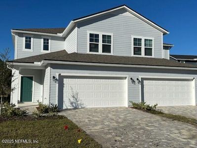 New construction Townhouse house 57 Camphor Laurel Rd, St. Augustine, FL 32092 plan Sago - Villas - image