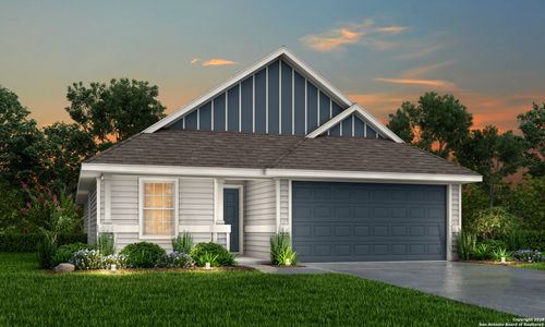 New construction Single-Family house 301 Lina Way, Seguin, TX 78155 Ravenna- photo 0