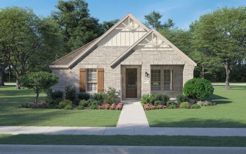 New construction Single-Family house 2193 Vista Wy, Waxahachie, TX 75165 Wren- photo 0 0