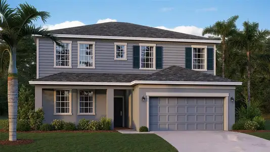 New construction Single-Family house 729 Tundra Lp, Groveland, FL 34736 plan Independence - image
