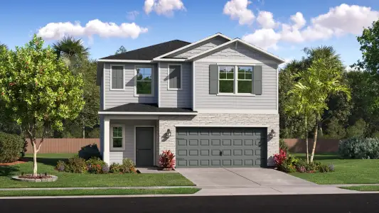 New construction Single-Family house 6160 Rein Ave, Jacksonville, FL 32219 plan Edison II - image