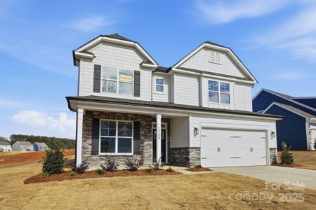 New construction Single-Family house 1265 Carrington Dr, Stanley, NC 28164 plan Davidson - image