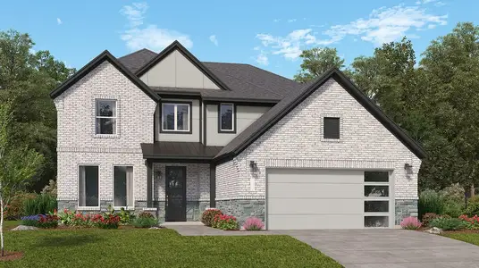 New construction Single-Family house 27128 Wrangler Way Dr, Montgomery, TX 77316 plan Wakefield II - image