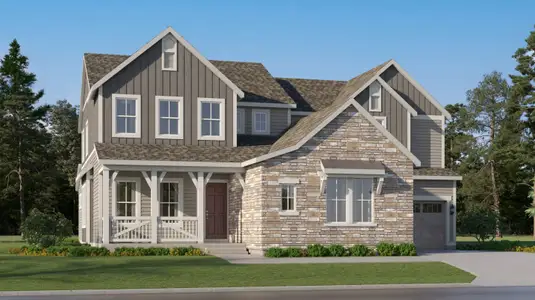 New construction Single-Family house 4152 Buttongrass Trl, Castle Rock, CO 80108 plan Palmer - image