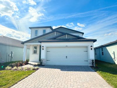 New construction Single-Family house 1763 Brekey Wy, Zephyrhills, FL 33541 plan Yellowstone - image