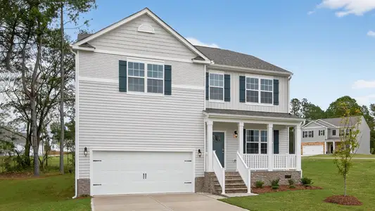 New construction Single-Family house 50 Rolling Hills Dr, Youngsville, NC 27596 plan Wilmington - image
