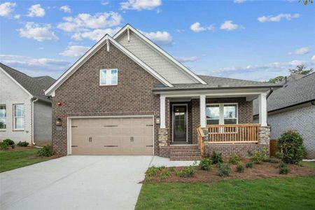 New construction Single-Family house 320 Carriage Glen Ln, Woodstock, GA 30188 The Cartwright II- photo 0