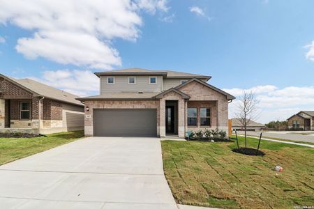 New construction Single-Family house 102 Barton Pt, Cibolo, TX 78108 plan The Matador (870) - image