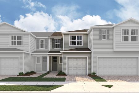 New construction Townhouse house 351 Harrow Cv, St. Johns, FL 32259 plan Warner - image