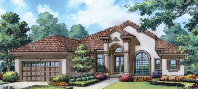 New construction Single-Family house 15 New Water Oak Dr, Palm Coast, FL 32137 plan The Portofino Estate - image